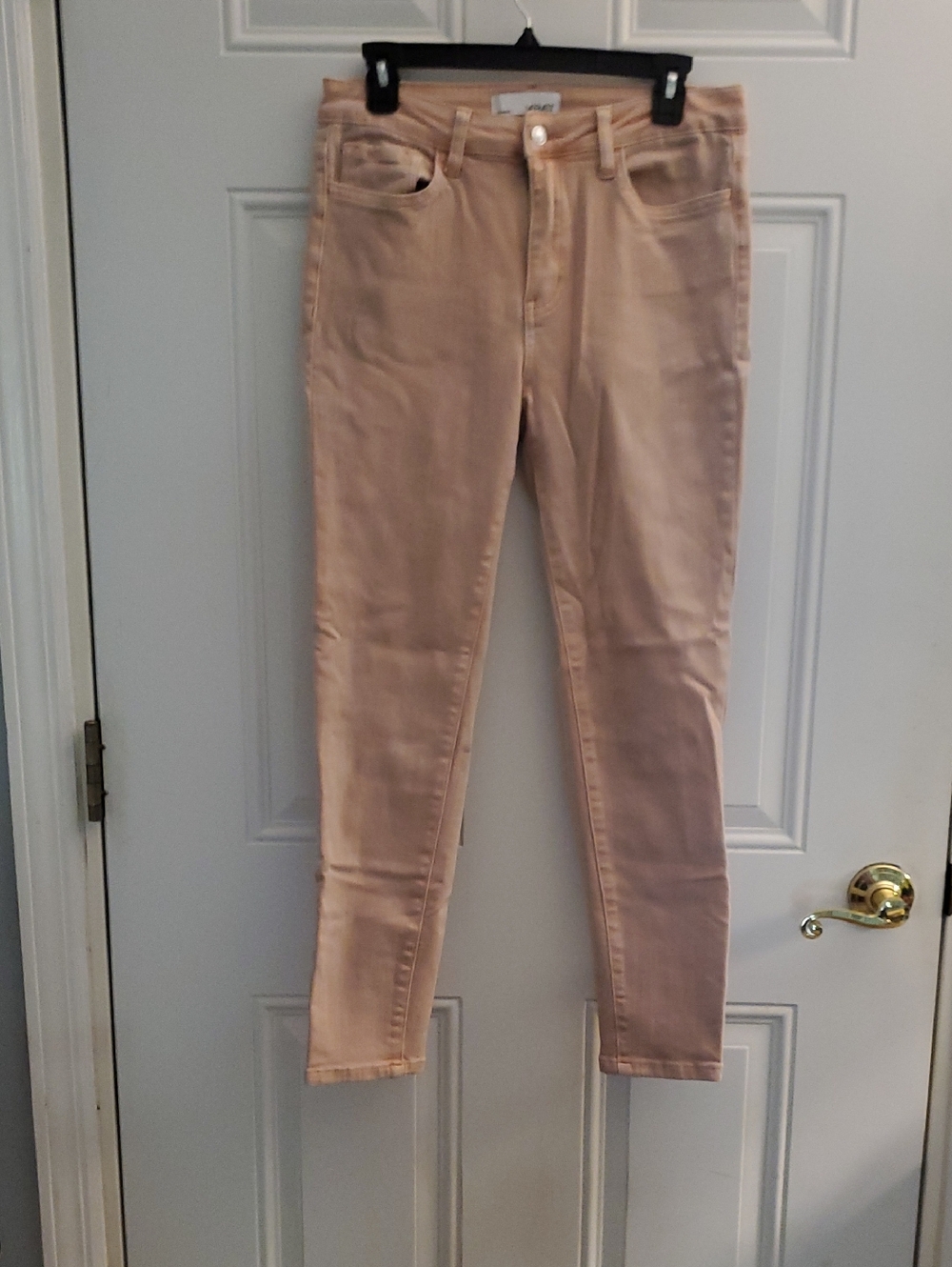 Women's Skinny Jeans in Light Pink - Unbranded